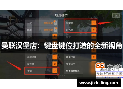 曼联汉堡店：键盘键位打造的全新视角